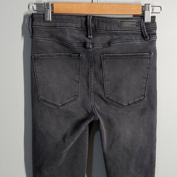 Abercrombie & Fitch size 0L size 25 faded black Simone high rise super s… - Picture 13 of 14